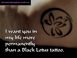 â€œI want you in my life more permanently than a Black Lotus
