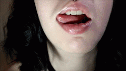 bevgodsgirls:  I just finished this mouth teaser clip. Perfect