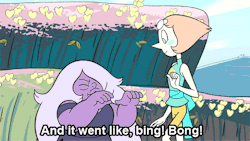 bunny-warlock:  Pearl has a crush on everybody