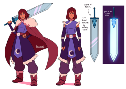 pockicchi:   korrasami but with SWORDS !!!!!    twitter | ig