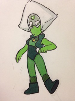 cosmicgaming:  Saw people making peridot outfits so I took some