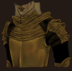 redrew an old piece of armor