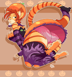 jaehthebird:  Loree’s pumpkin outfit! Supported by my amazing