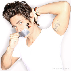 criscorvinus:  Actor Trevor Wright for NOH8 | NOH8 Campaign 