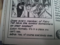 bringonthedork:  kouaoao:An extra of Fairy Tail in vol. 8  Omg.