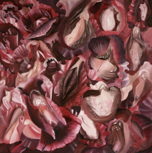 wtxch:  Carine Bovey (Swiss, b. 1985)Purpura Papaver Paeonia