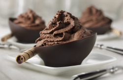 here’s a chocolate bowl filled with more chocolate, and