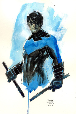 gothamart:  Nightwing commission by RodReis