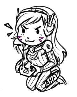 smol gamer gremlin doodle