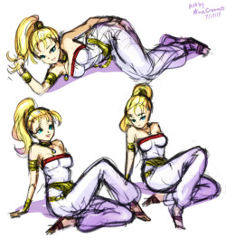   Daily sketch 06 - Marle  I was inspired to sketch Marle while