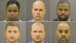 (via 6 officers charged in Freddie Gray case) These are the mugshots