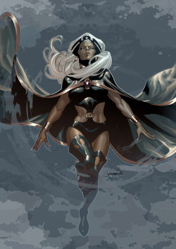 famousfictionalcharacters:  X-MEN characters day: Storm (Ororo