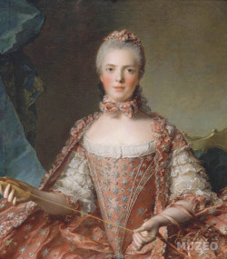   Marie Adelaide of France, daughter of Louis XV -Â Jean-Marc