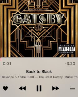 Love the movie and soundtrack to @GatsbyMovie  It was my #favorite