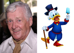 kh13:  We’re sorry to say that Alan Young, who voiced Scrooge
