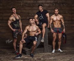   David Lurs, Dmitry Averyanov, Sasha Zhirmont y Mark Tsarevskiy