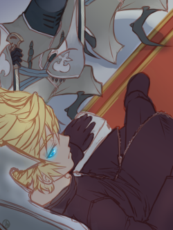 spritlezyart:  So apparently Roxas was supposed to be able to