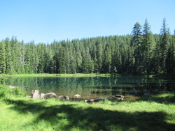 deanschlichting:  Irish Camp Lake, Willamette National Forest,