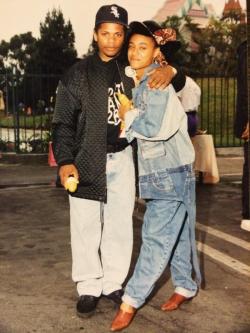 hiphopclassicks:  Eazy E x Jada Pinkett