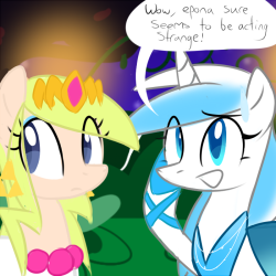 asktheconsoleponies:  Prom Part Eight Epona: Neigh nay nei! (Thank