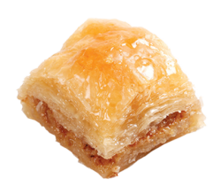 honeyrolls:Walnut Baklava / Pistachio Baklava     this is pistachio