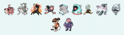 everydaylouie:  i’ve been practicing sprites with pokemon gold/silver/crystal