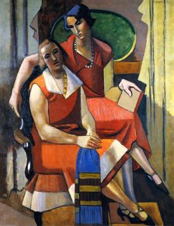 lilithsplace:  ‘Two Friends’ - Andre Lhote (1885–1962)