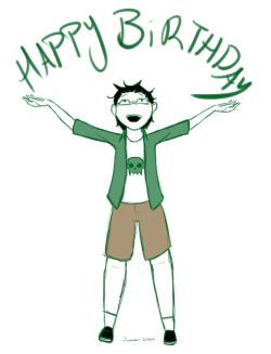 2wonder: Happy Birthday, Ikimaru!thank you for the drawing!!