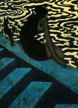 indavilla:  Léon Spilliaert ”Baigneuse” 1910 