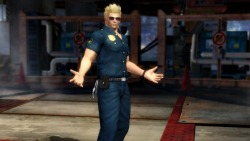 deadoralive-universe:  Jacky Police costume (mod) Dead or Alive