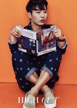 stylekorea:  Jin Goo for High Cut Korea Vol. 173. Photographed