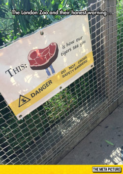 srsfunny:London Zoo Warning