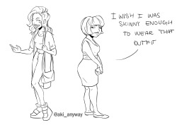 sixssense:  akisdoodles:  Remember that everyone has their insicurities,