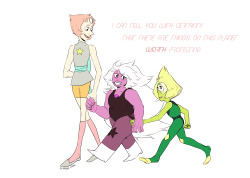 leyashii:  I love pearlmethyst with all of my heart… but Peridot