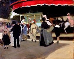 Alfred Henry Maurer (New York City 1868 - 1932); Carrousel, 1901;