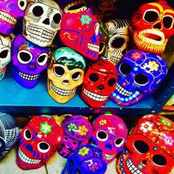 A calavera is a representation of a human skull and is most often