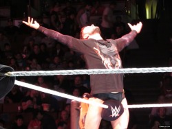 Really wishing I was that top turnbuckle….