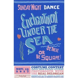 Happy Back to the Future Day! I&rsquo;m so thrilled to announce the 3rd annual Enchantment Under the Sea Dance! Get your tickets now at residentdtla.ticketfly.com ! (at Resident)