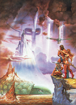 thevideogameartarchive:  Additional artwork from ‘Golden Axe’