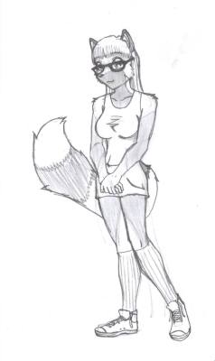 I got this Red Panda girl, name Jane, who is my friend and happens