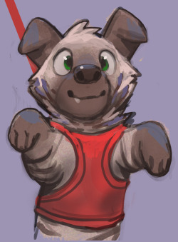 tacklebawks:  stripy yeen buT PUPPY???!??!????