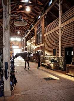 nyblueeyes:  Wow.  Beautiful stable.