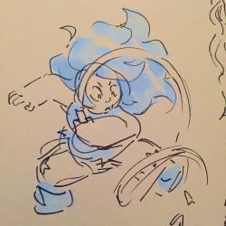 Sketchbook Amethyst. Not sure when I did this… #stevenuniverse