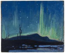 buonfresco:  Tom Thomson, Northern Lights, 1917 