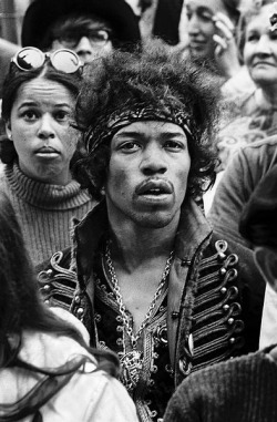 mymindlostme:  Jimi Hendrix-my god is black-