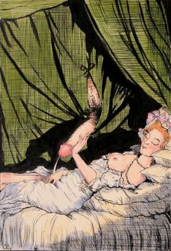 dardant-universe:Konstantin Somov there’s always a sissy ready