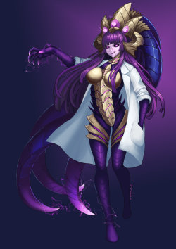 league-of-legends-sexy-girls:  Vel'Koz by drogod  