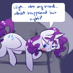 ask-rarity-and-pinkie:  I herd u liek continuations of important