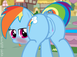 Alright, here’s finally some NSFW Dashie! I know for one