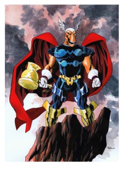 marvel1980s:  Beta Ray Bill by Mike McKone